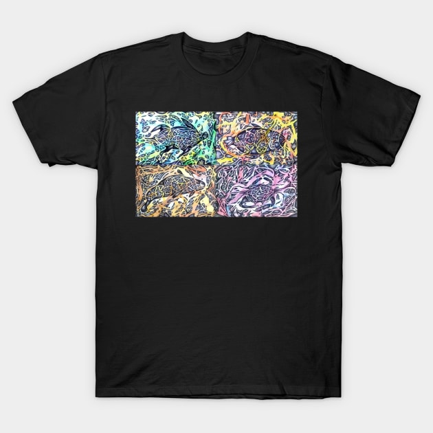 Sea Life Combo T-Shirt by Greenbergs Garage